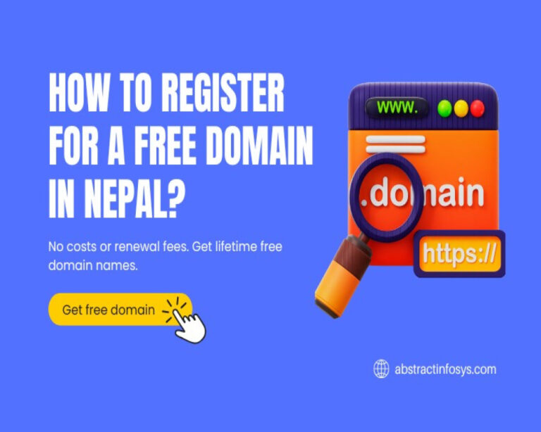 Register a .np domain in Nepal for free – With Cover Letter